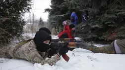 Több száz kijevi lakost képezett utcai harcokra a félkatonai Nemzeti Hadtest a hétvégén