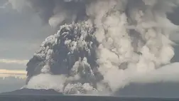A tongai vulkánkitörés több száz hirosimai atombombával is felért (Video)