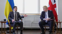 Ukrajna további katonai támogatásáról és a globális élelmezésbiztonságról tárgyalt Johnson és Zelenszkij 
