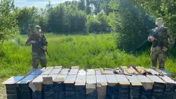 Nagy mennyiségű cigarettát hagytak hátra a csempészek