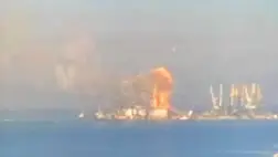 Az ukrán hadsereg megsemmisítette az orosz fekete-tengeri flotta "Orszk" nevű partraszállító hajóját az orosz erők által elfoglalt  bergyanszki kikötőben - erősítették meg csütörtökön az ukrán fegyveres erőknél az Ukrajinszka Pravda hírportál beszámolója szerint.