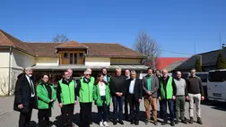 Szolidaritáslátogatáson Beregszászon Magyarország négy református főgondnoka