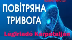 Március 27-én a este megszólaltak a légiszirénák Kárpátalján.