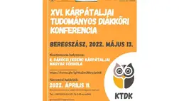 Felhívás: XVI. Kárpátaljai Tudományos Diákköri Konferencia