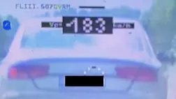 Kirívó gyorshajtás Szabolcs megyében