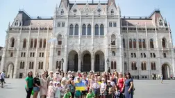 Ukrán rendőrcsaládok nyaraltak Magyarországon