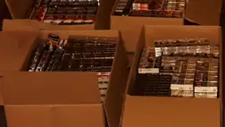 Csempészett cigarettát szállított. Fotó: Police.hu