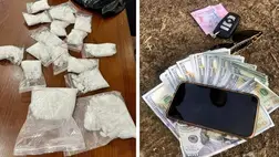 A beregszászi járási rendőrök csaknem 1,5 millió hrivnya értékű kábítószert foglaltak le. (Fotó: Kárpátalja Rendőrsége)