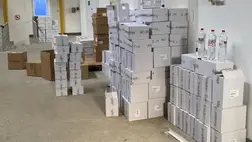 Nagy mennyiségű kozmetikumot foglaltak le a kárpátaljai vámosok