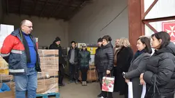 Magyarország kormányának adományát a Beregszászi Járási Máltai Szeretetszolgálat segítségével a hét folyamán juttatják el a helyszínekre. (Fotó: Kárpátinfo/Kovács Elemér)