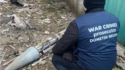 Az orosz erők rakétacsapást mértek a Donyeck megyei Szlovjanszkra, sok az áldozat. (Fotó: t.me/pgo_gov_ua)