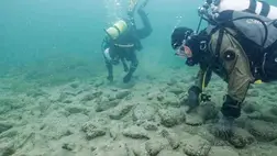 Szenzációs felfedezés: eltűnt földi civilizáció hatalmas erődjét találták meg egy tó alján