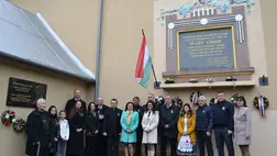 Az 1848-49-es forradalom és szabadságharc évfordulójára emlékeztek Badalóban - Legyen béke, szabadság és egyetértés! Fotó: Sárközi Karola