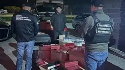 Több mint 300 ezer hrivnya értékű hamisított cigarettát foglaltak le Kárpátalján. Fotó: Gazdasági Biztonsági Hivatal