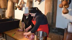 Disznótoros nap a Nagyberegi Tájházban - Gazdag örökség részesei. Fotó: Kárpátinfo/Kovács Elemér