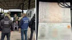 Kárpátalján a bűnüldöző szervek munkatársai őrizetbe vettek egy 41 éves külföldi férfit, akit azzal gyanúsítanak, hogy ukrán nőket toborzott és ázsiai országokba szexuális kizsákmányolás céljából eladta őket. Fotó: Nemzeti Rendőrség