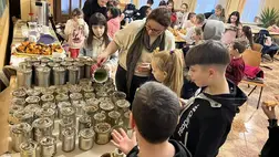 A salánkiak a harctérre is készítettek gyertyát - A találkozás ünnepe és a hagyományok megélése