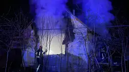 Halálos háztűz Visken. 68 éves férfi az áldozat. Fotó: DSZNSZ