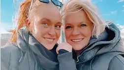 Hegyi Barbara ritka fotón a 26 éves lányával