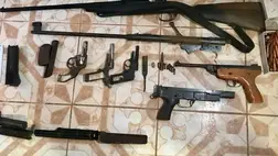  Illegális fegyverek javításával foglalkozott Kárpátalján. Fotó: Nemzeti Rendőrség