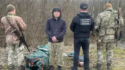 Horgásznak álcázta magát, de a határ közelében lebukott. Fotó: Ukrán Állami Határőrszolgálat 