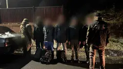 A Kárpátok hegységein keresztül akarták elhagyni Kárpátalját. Fotó: Ukrán Állami Határőrszolgálat