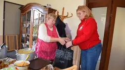 A Beregszászi Szent Anna Katolikus Karitász ingyenkonyháján jártunk - Meleg étel – szeretetből. Fotó: Kárpátinfo/Kovács Erzsébet