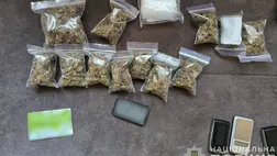 20 éves kábítószer-kereskedőt vettek őrizetbe Kárpátalján. Fotó: Nemzeti Rendőrség