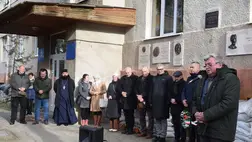 Kiss Ferenc-emléktáblaavató Beregszászon: „Mondd azt, hogy csak azért is!”. Fotó: Kárpátinfo/Kovács Erzsébet