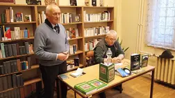 Stók Lajos könyvbemutatója Rákospalotán - Vadásztörténetek és helymegnevezések a Visk környéki Avas-hegységből