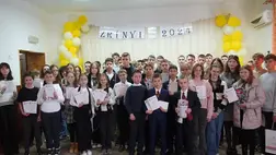 A Zrínyi Ilona Matematikaverseny eredményhirdetésén - Jussatok fel a matematikai Himalájára. Fotó: Kárpátinfo/Kovács Erzsébet