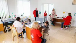 A Katolikus Karitász orvosmissziója a ráti gyermekotthonban