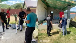 Az Állami Nyomozó Iroda  (DBR) anyagai alapján bíróság elé állítják azt a kárpátaljai volt katonatisztet, aki házának építésére kényszerítette a katonákat. Fotó: DBR