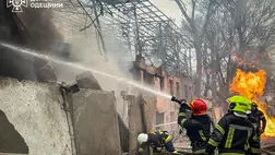 Orosz dróntámadás érte péntekre virradóra az Ukrajna déli részén lévő Odessza régióját. Fotó: DSZNSZ