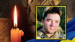 Az orosz-ukrán háború újabb fiatal kárpátaljai katona életét követelte. Onokócon utolsó útjára kisérik az elesett védőt, Roman Kacsurt. Fotó: Onokóci kistérség Facebook-oldala