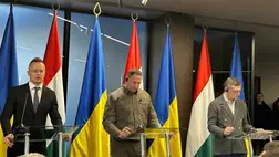 Magyarország és Ukrajna külügyminisztereinek sajtótájékoztatóján - Közös érdek a jószomszédi viszony helyreállítása