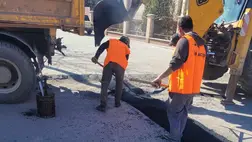 Útjavítási munkálatok kezdődtek Beregszászban