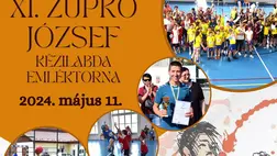 XI. Zupkó József Kézilabda Emléktornát hirdet a „GENIUS” Jótékonysági Alapítvány