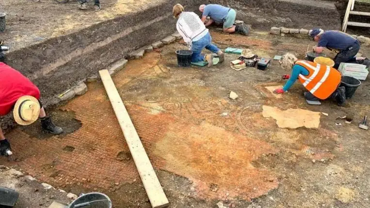 A tengerbe veszhet ez az újra feltárt római kori mozaik