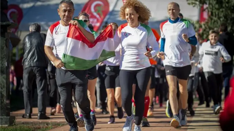 Egy vérből vagyunk - Jótékonysági rendezvény Kiskőrösön  MTI/Ujvári Sándor