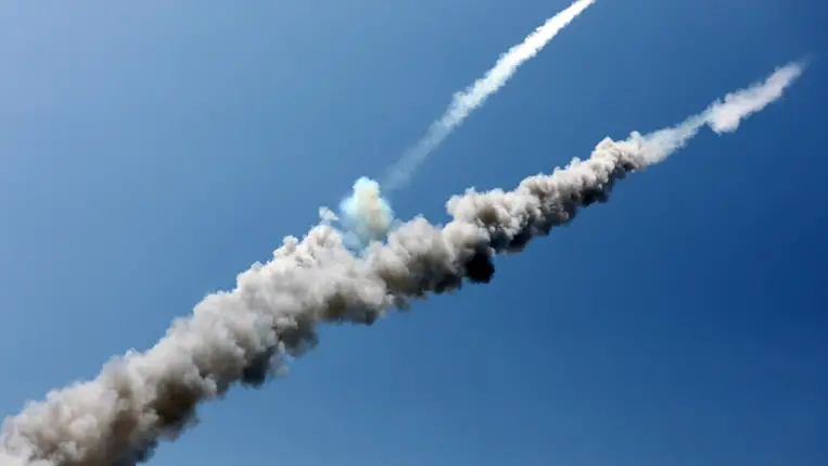 Rakétatámadás. Illusztráció