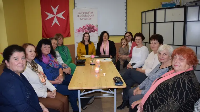 Rózsahölgyek tisztújító közgyűlése Beregszászon. Fotó: Kovács Erzsébet