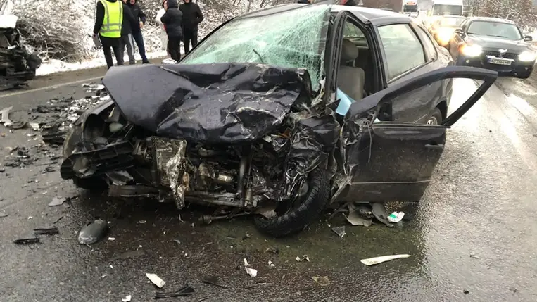 Halálos közúti baleset történt Kárpátalján (Fotó: Nemzeti Rendőrség)