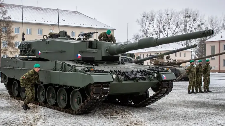 Leopard páncélos. Illusztráció