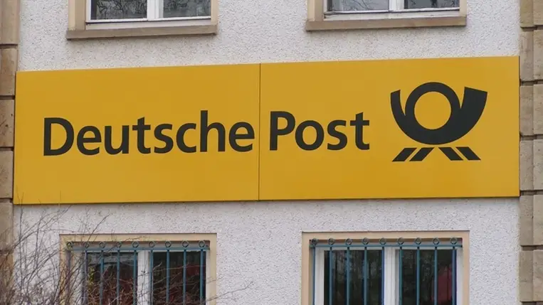 Német posta. Illusztráció