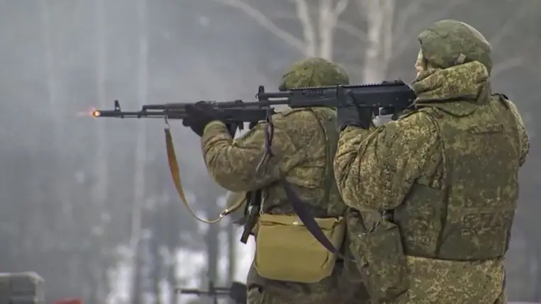 Wagner-zsoldosok az orosz-ukrán háborúban. Illusztráció