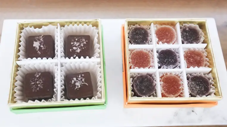 Kannabisz tartalmú édességek a MedMen gyógyszertárban a kaliforniai West Hollywoodban 2018. január 2-án. (Fotó: MTI/EPA/Eugene Garcia)