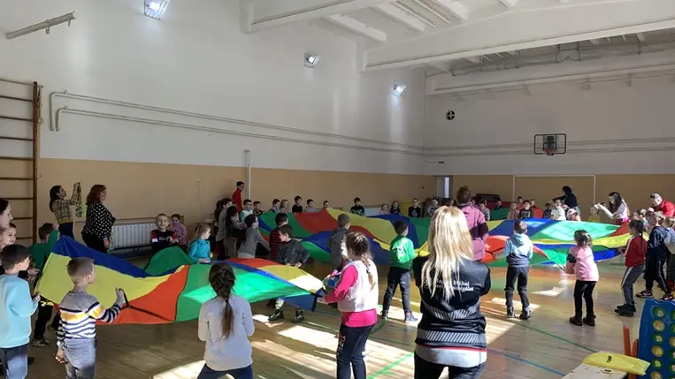 Máltai játszóház a Beregszászi Kossuth Lajos Líceumban