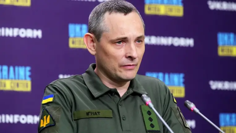 Jurij Ihnat, az ukrán légierő szóvivője