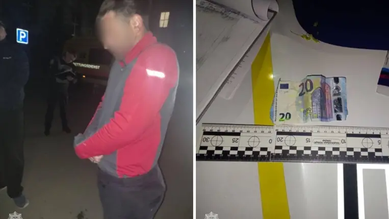 Kenőpénzt ajánlott a kárpátaljai rendőröknek. Fotó: Kárpátaljai Járőrszolgálat